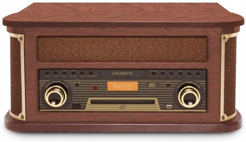 GRAMOFON MAJESTIC TT 47 BLUETOOTH CD DAB+ OKAZJA!