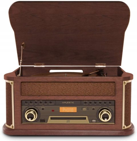 GRAMOFON MAJESTIC TT 47 BLUETOOTH CD DAB+ OKAZJA!