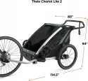 Przyczepka rowerowa Thule Chariot Lite 2 SPR OPIS