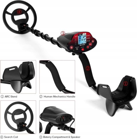 Wykrywacz Metali z saperką Marnur MD-5030 OKAZJA