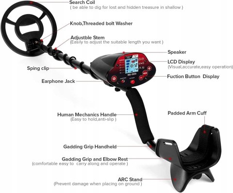 Wykrywacz Metali z saperką Marnur MD-5030 OKAZJA