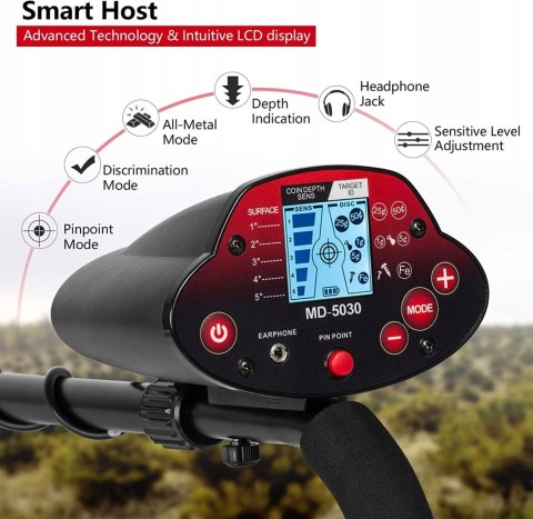 Wykrywacz Metali z saperką Marnur MD-5030 OKAZJA