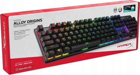 Klawiatura mechaniczna HYPERX alloy origins DE