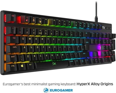 Klawiatura mechaniczna HYPERX alloy origins DE