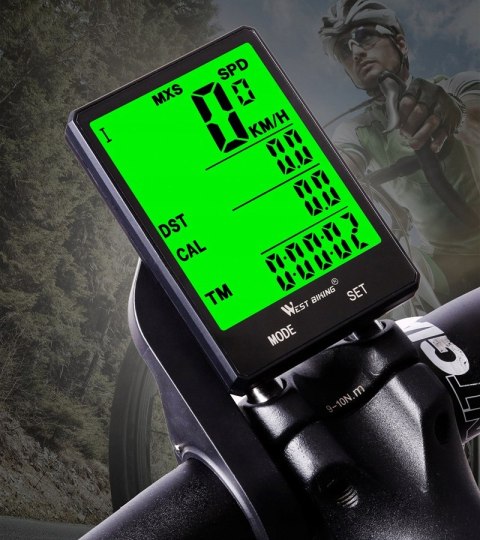 Licznik rowerowy bezprzewodowy West biking 029 HIT