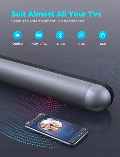 SOUNDBAR BOMAKER ODINE V 120W BLUETOOTH OKAZJA!