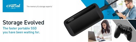 Dysk zewnętrzny SSD Crucial X8 1TB GW FV HiT