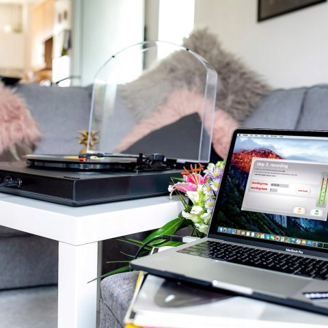 GRAMOFON ION PREMIER LP BLUETOOTH BLACK OKAZJA!