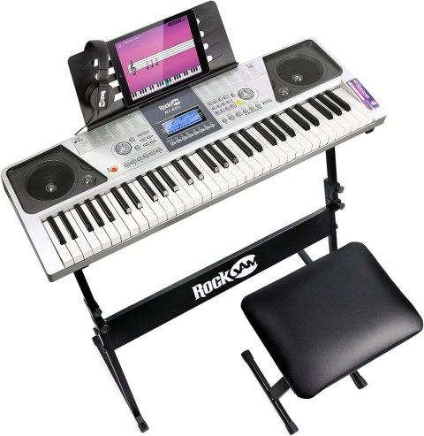 KLAWISZE CYFROWE Keyboard ROCKJAM RJ-661-SK ZOBACZ