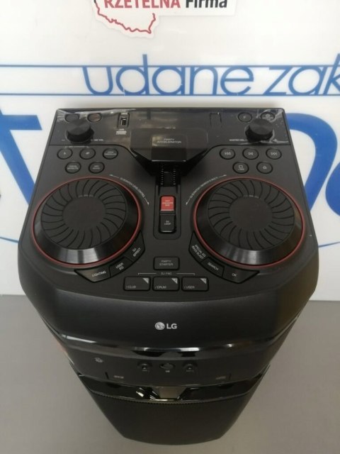 PRZENOŚNY GŁOŚNIK LG OK55 XBOOM 500W BLACK HIT!