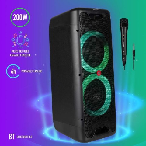 PRZENOŚNY GŁOŚNIK NGS WILD JUNGLE 1 200W BT OKAZJA