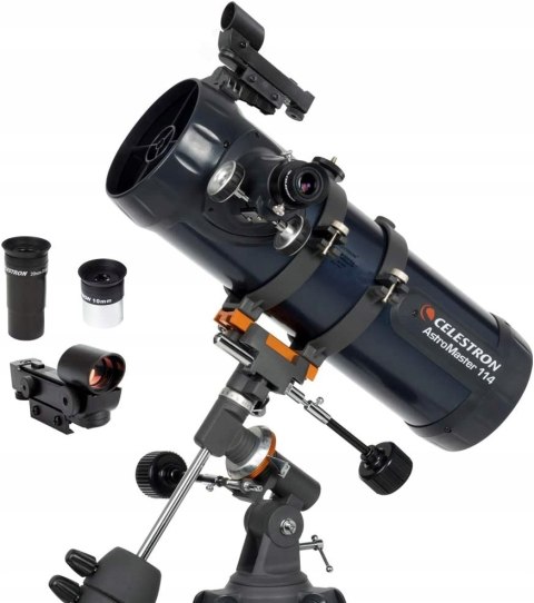 Teleskop Celestron AstroMaster 114EQ 1000 mm MEGA! Teleskop Celestron AstroMaster 114EQ 1000 mm MEGA!