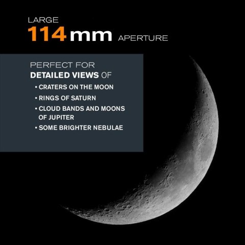 Teleskop Celestron AstroMaster 114EQ 1000 mm MEGA! Teleskop Celestron AstroMaster 114EQ 1000 mm MEGA!