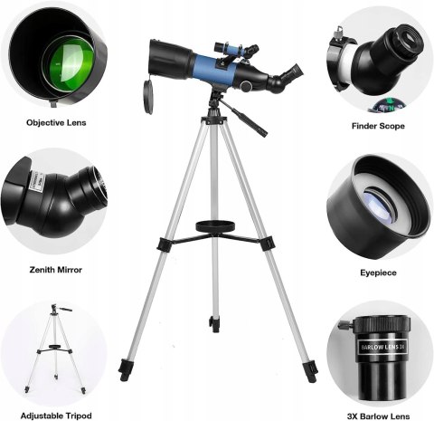 Teleskop FREE SOLDIER 40070 400 mm x 70 mm OKAZJA!