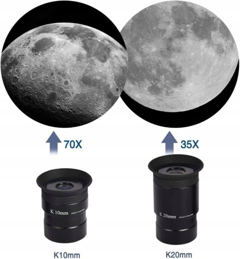 Teleskop SOLOMARK profesjonalny refraktorowy 80EQ