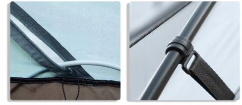 Solidny namiot turystyczny BESSPORT 10 osób 3000mm