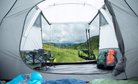 Solidny namiot turystyczny BESSPORT 10 osób 3000mm