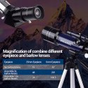 Teleskop ASTRONOMICZNY USCAMEL 70/400 70 mm MEGA!