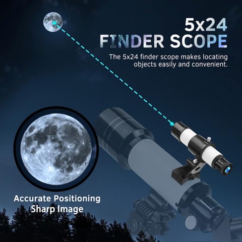 Teleskop astronomiczny MAXLAPTER dla dzieci 400/70