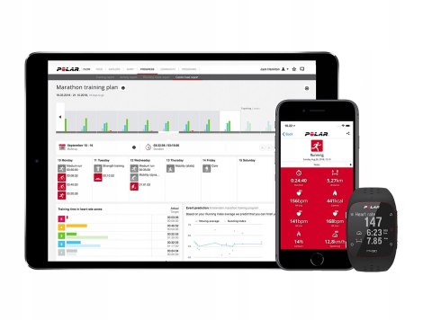 Zegarek sportowy Polar M430 725882041261 z GPS LUX