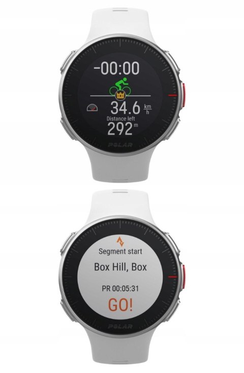 Zegarek sportowy Polar Vantage V BIAŁY OKAZJA M/L