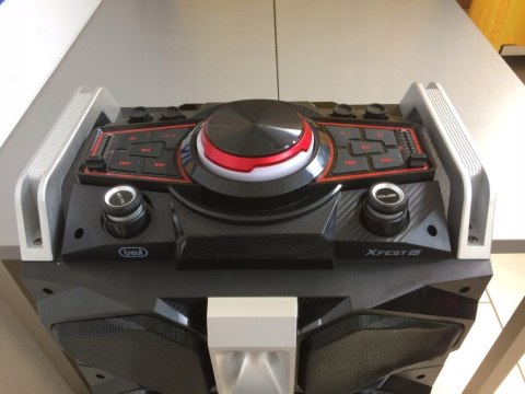 PRZENOŚNY GŁOŚNIK TREVI XF 4000 DJ BT USB OKAZJA!