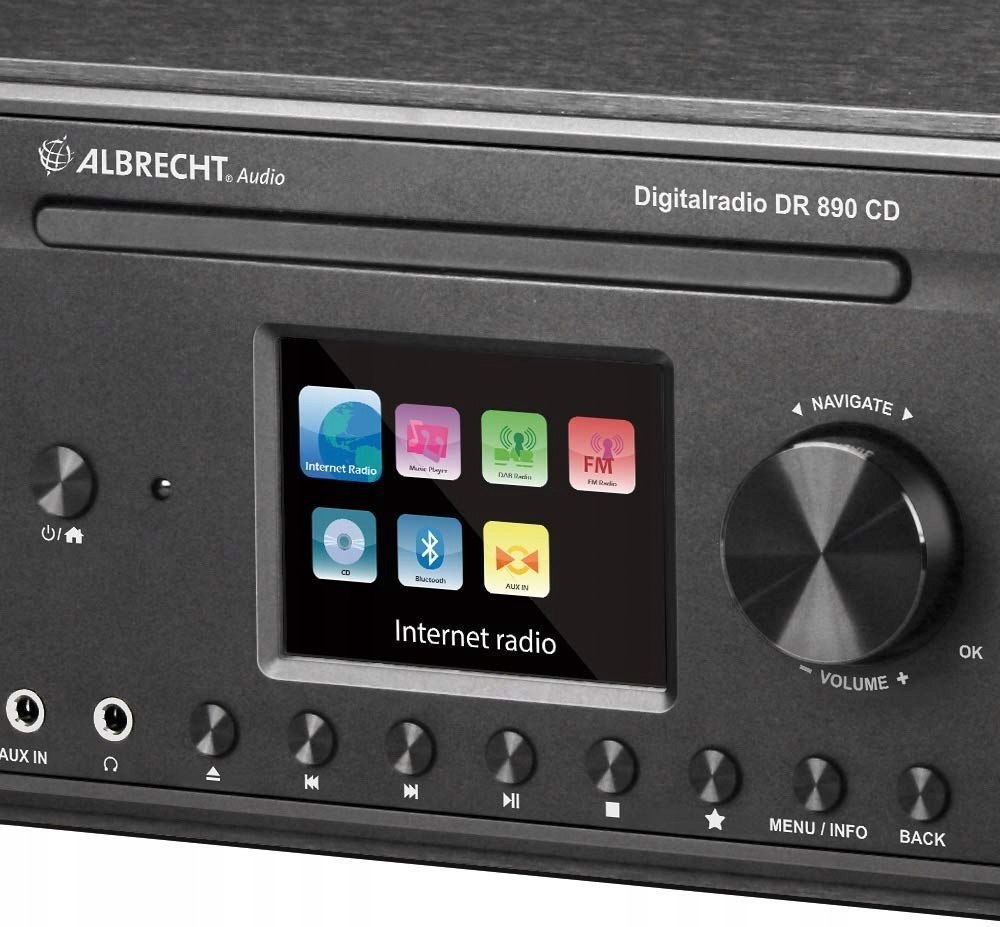 RADIO INTERNETOWE ALBRECHT DR 890 CD DAB+ OKAZJA! RADIO INTERNETOWE ALBRECHT DR 890 CD DAB+ OKAZJA!