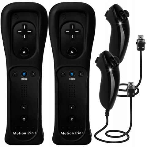 KONTROLER Wii Remote Nunchuck TechKen do Wii/Wii U