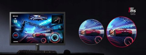 MONITOR LG 24GN53A-B 24'' 1MS 144Hz DLA GRACZA HIT