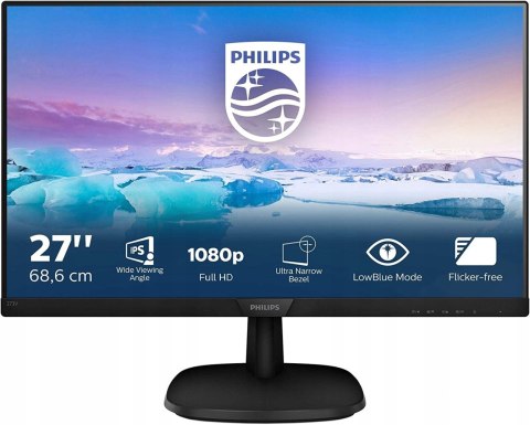 MONITOR PHILIPS 273V7QDSB 27'' FULLHD 75Hz OKAZJA!