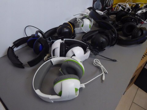 PAKIET SŁUCHAWEK THRUSTMASTER, SPRAWNE, NIESPRAWNE PAKIET SŁUCHAWEK THRUSTMASTER, SPRAWNE, NIESPRAWNE