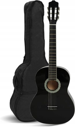 Gitara klasyczna 4/4 NAVARREZ NV12 czarna + ETUI