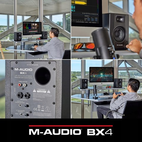 MONITORY STUDYJNE M-AUDIO BX4 120W BLUETOOTH HIT!