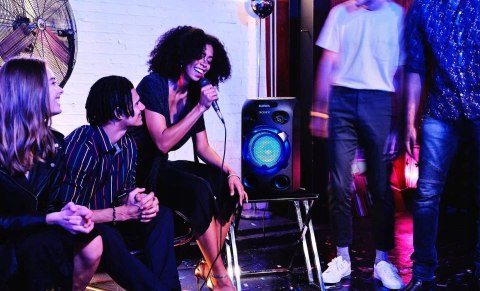 PRZENOŚNY GŁOŚNIK SONY MHC-V02 BLUETOOTH USB HIT!