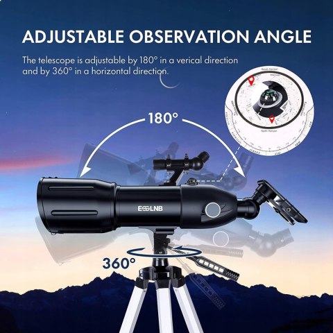 ESSLNB Teleskop astronomiczny 40080 400mm/80mm HIT