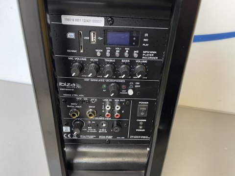 Głośnik przenośny Ibiza Sound PORT10VHF-BT SOLO