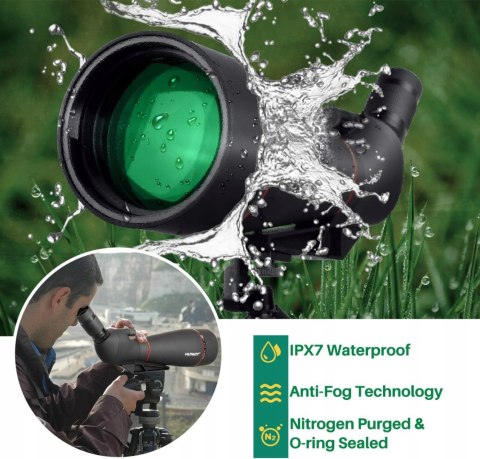 Luneta HUTACT 25-75X100 z torbą do przenoszenia