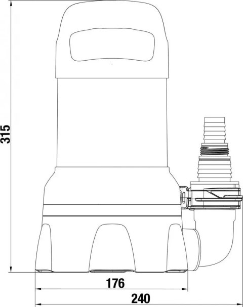 Pompa zanurzeniowa do wody Gardena 11000 9032-20