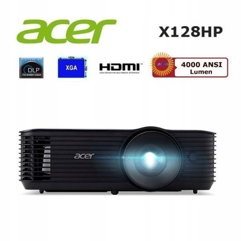 Projektor DLP Acer X128HP 4000LM ANSI NOWY
