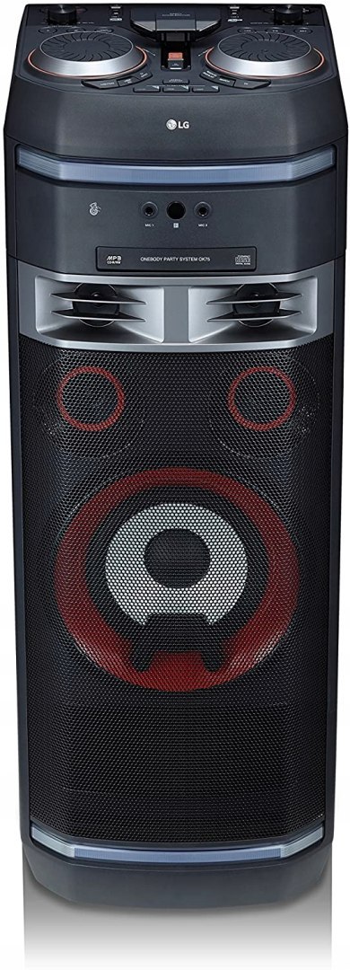 PRZENOŚNY GŁOŚNIK LG XBOOM OK75 1000W BT CD HIT! PRZENOŚNY GŁOŚNIK LG XBOOM OK75 1000W BT CD HIT!