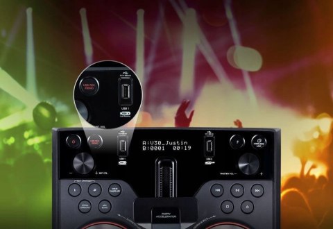 PRZENOŚNY GŁOŚNIK LG XBOOM OK75 1000W BT CD HIT! PRZENOŚNY GŁOŚNIK LG XBOOM OK75 1000W BT CD HIT!