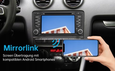 RADIO AWESAFE AUDI A3 AS210 BT DAB+ DVD S3 RS3 HIT