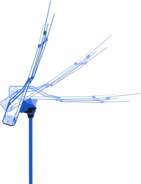 TIGER MUS 56-bL PRZENOŚNY SKŁADANY STOJAK NA NUTY + ETUI W ZESTAWIE