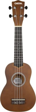 Ukulele sopranowe CASCHA HH 3956 FR - z wysokiej jakości strunami Aquila