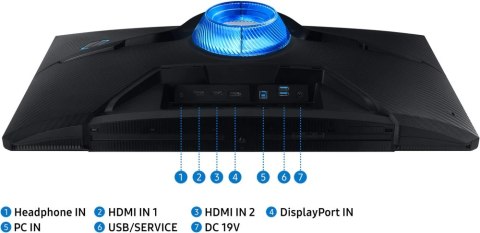 Monitor LED Samsung LS28AG700NUXEN 28 " 3840 x 2160 px IPS / PLS USZKODZONY