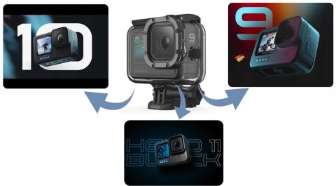 OBUDOWA OCHRONNA DO GoPro Protective Housing Hero10/9 MEGAHIT!