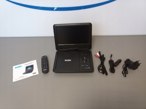 Przenośny odtwarzacz DVD 9,5" Sunpin PD901 MEGA OKAZJA! CZYTAJ OPIS!