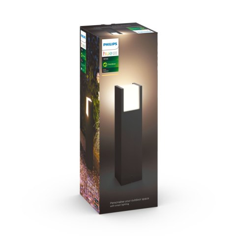 Słupek oświetleniowy prostokąt Philips HUE FUZO PEDESTAL 2700k 15W