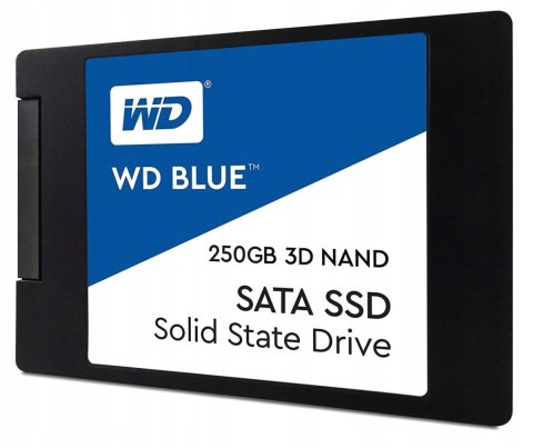 Dysk SSD WD Blue 3D NAND SATA 250GB GW FV MEGA HiT
