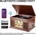 GRAMOFON PLATINE VINYLE BLUETOOTH CD FM USB RETRO HIT!